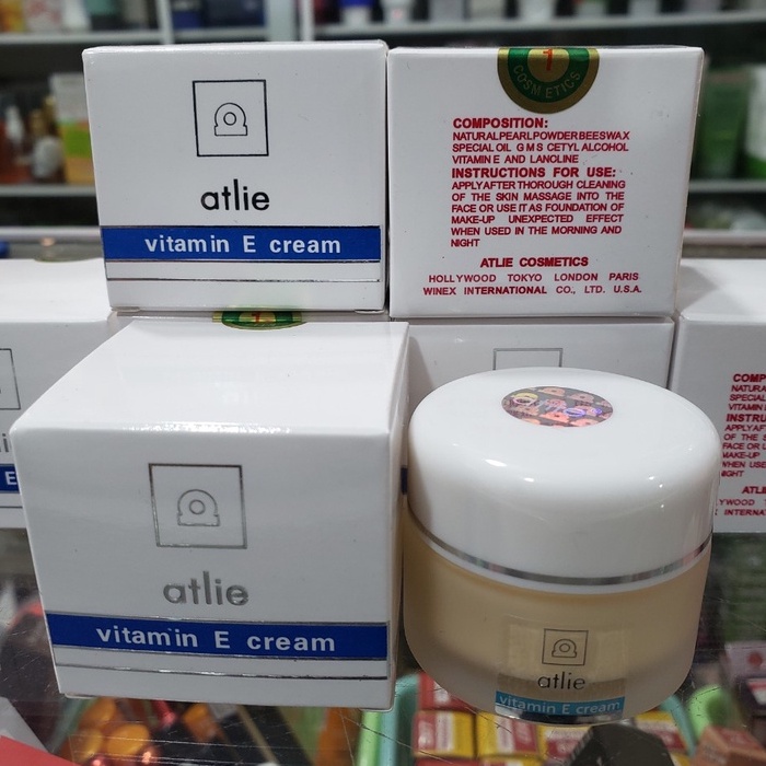 Kem dưỡng da và làm trắng da Atlie Vitamin E Pearl Cream