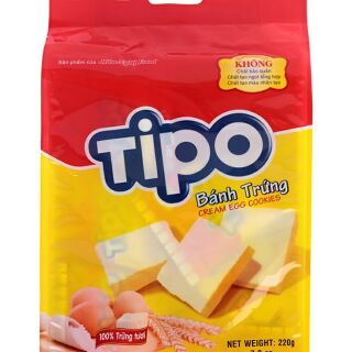 Bánh Trứng Tipo Hữu Nghị 220g