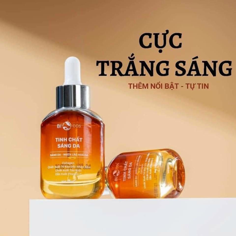 Tinh chất serum dưỡng da trắng sáng tinh chất tế bào bố nhân sâm colagen 15ml LuMi.A
