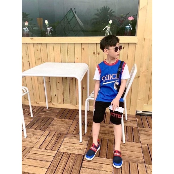 Giày Easyon vải lưới mềm êm dáng Slipon cho bé