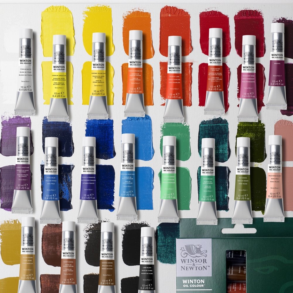 Set màu sơn dầu Winsor & Newton Winton Oil Colour - 10/20 12ml