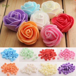 Set 50 họa hồng xốp PE nhiều màu trang trí tiệc đám cưới