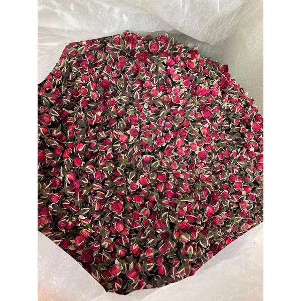 Combo 1 kg Nụ hoa hồng khô nguyên bông sấy thơm