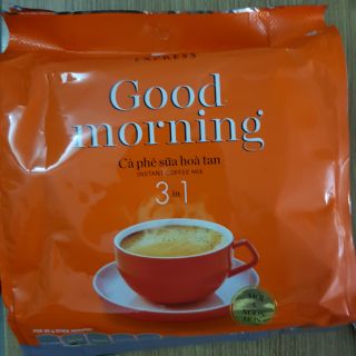 Cà phê sữa hòa tan good morning bịch 480g