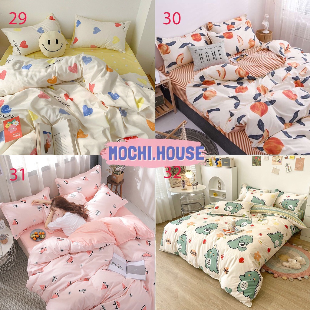 [DÀNH CHO NỆM CAO] SET CHĂN GA GỐI POLY COTTON NHIỀU MẪU MỚI NHẤT, GA GIƯỜNG ĐẸP | BigBuy360 - bigbuy360.vn