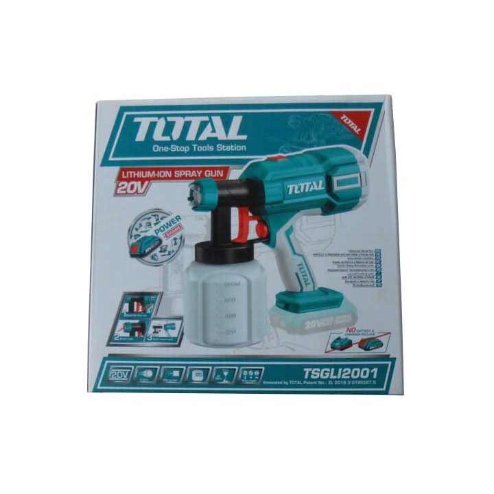 20V Máy phun sơn dùng pin Total TSGLI2001