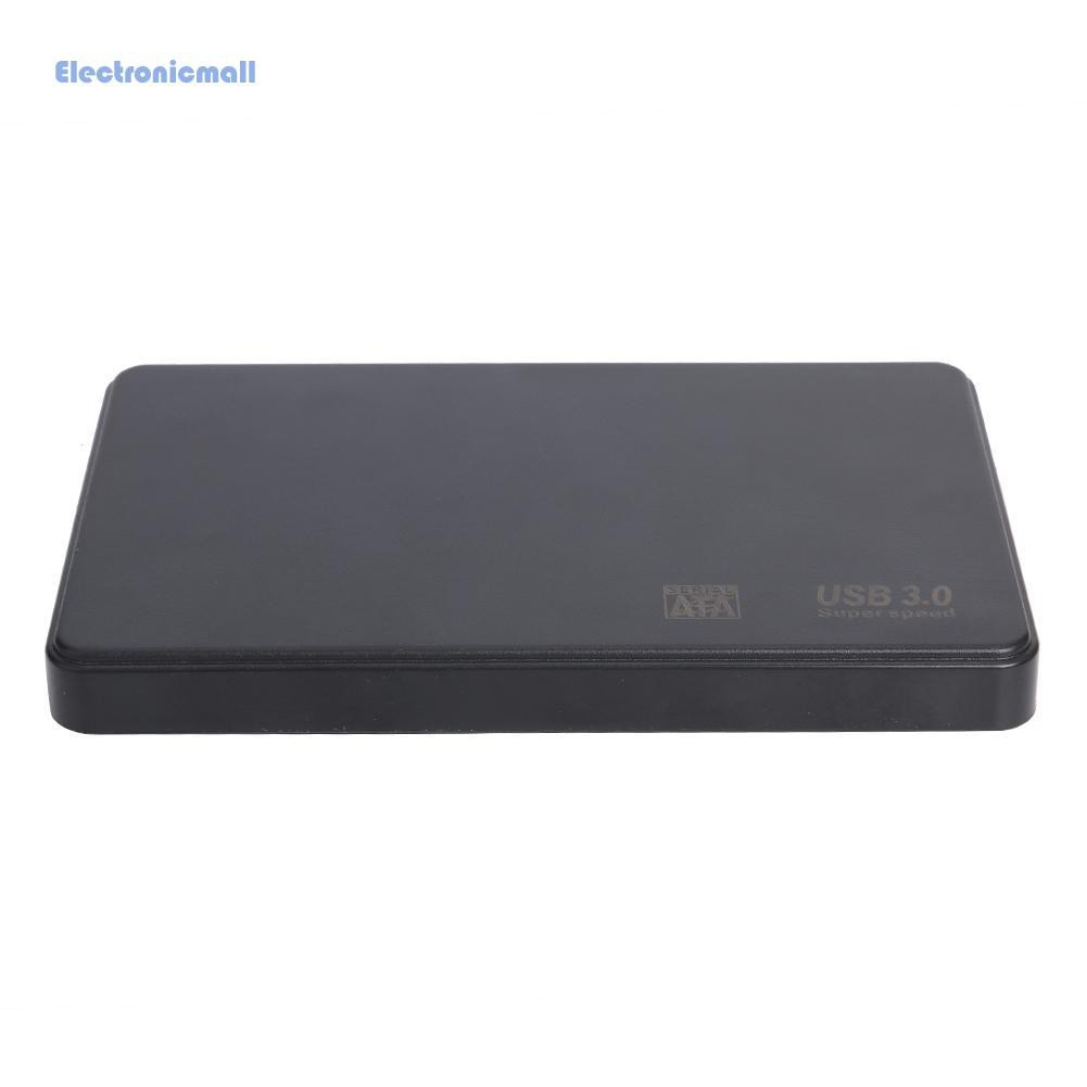 ElectronicMall01 2.5 inch USB3.0 to SATA3 High Speed Support 8TB External Hard Drive Enclosure