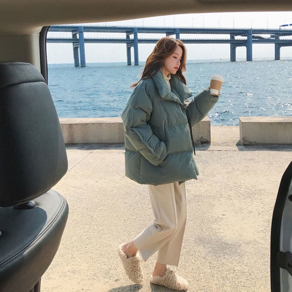 Áo Khoác Dáng Rộng Thiết Kế Mới Thời Trang Mùa Đông Theo Phong Cách Hàn Quốc Cho Nữ