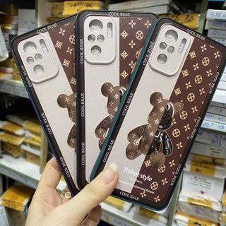 Ốp lưng Xiaomi redmi note 10 / Note 10S dẻo in hình gấu nâu có bảo vệ camera