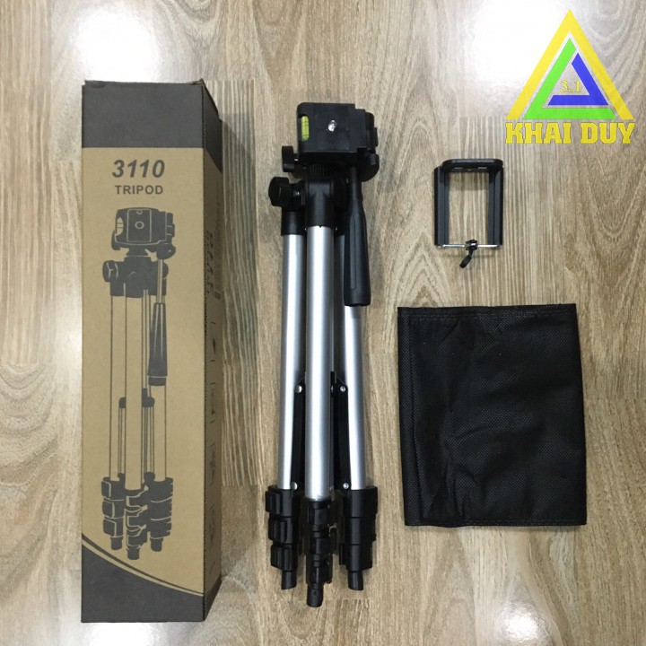 Giá Đỡ Tripod 3110 Ba Chân Kim Loại Có Gắn Ốc Chắc Chắn