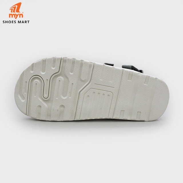 Giày Sandal Nữ Nanu 05 3 quai Grey White Ulzzang