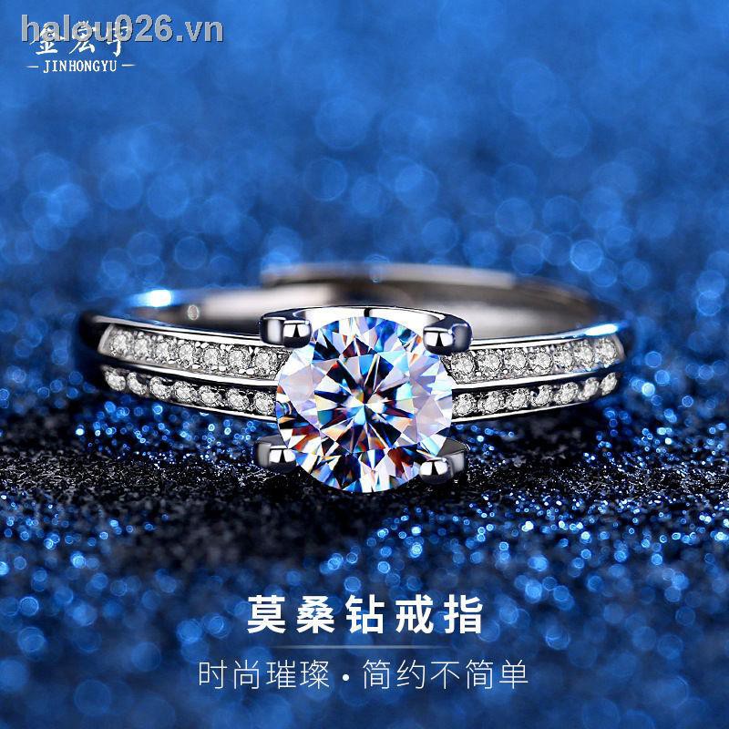 Nhẫn Mạ Vàng 18k / 1 / 925 Đính Đá Thời Trang