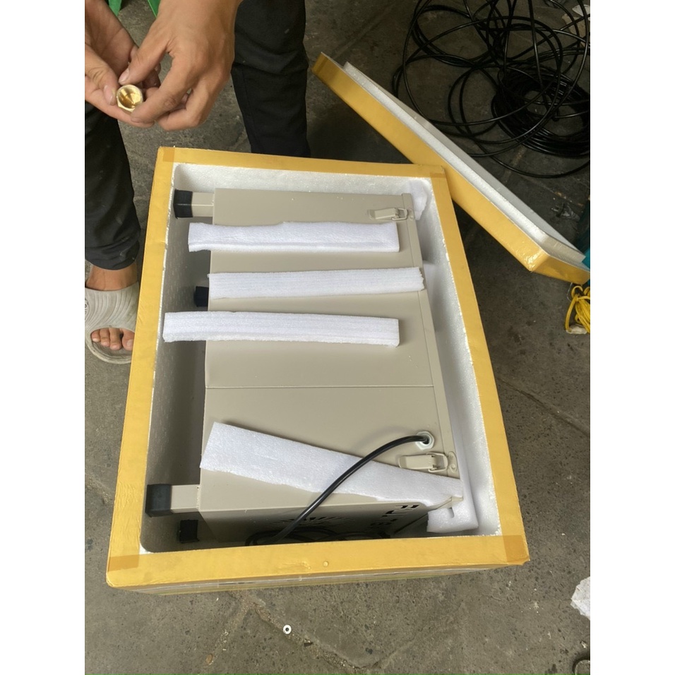 Máy phun sương tạo ẩm Fujitex thùng inox 2 vỉ