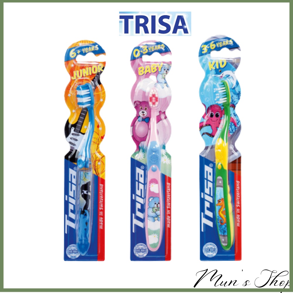Bàn chải đánh răng trẻ em TRISA Kid Pro Clean 3-6 Tuổi