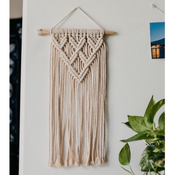 Mành Macrame size Trung Bình trang trí nhà cửa