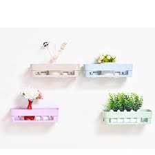 Khay Kệ Giá Nhựa Dán Tường Đa Năng Dán Nhà Bếp Nhà Tắm Phòng Ngủ .... Đựng Xà Phòng Gia Vị Lọ Hoa Đồ Tiện Ích