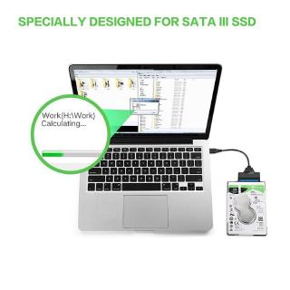 Cáp Chuyển Đổi Usb 3.1 Type C Sang Sata Hdd Ssd 2.5 "