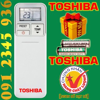 Điều khiển TOSHIBA "HÀNG ĐẸP" cho điều hòa