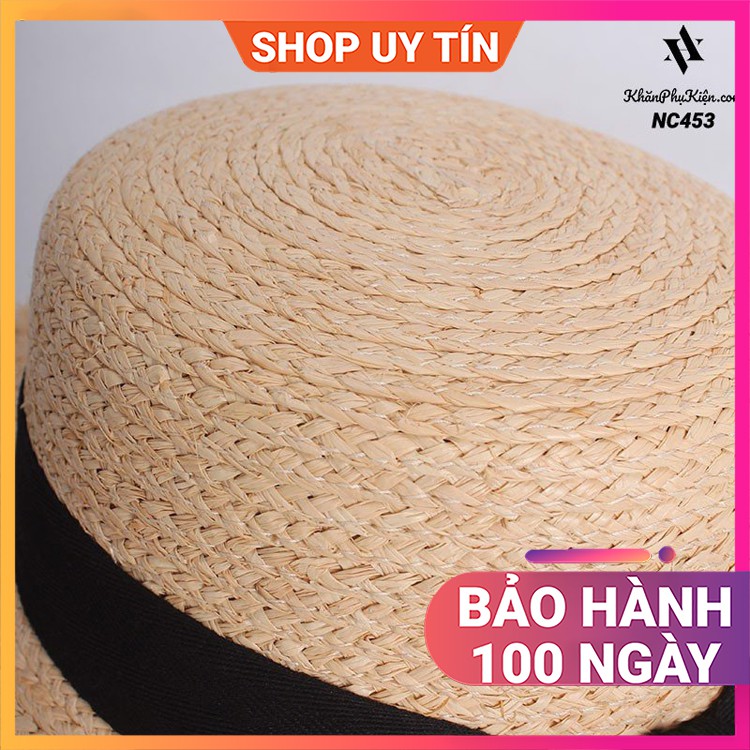 Mũ Đi Biển - Nón Cói Rộng Vành Vintage Cao Cấp Nữ Đẹp