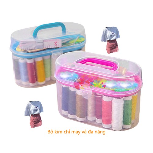 Hộp kim chỉ may vá đa năng