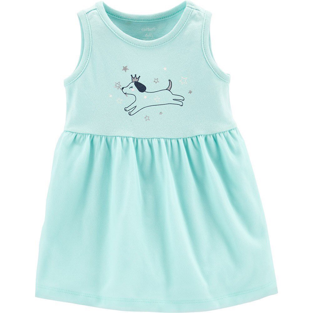 Dress / Đầm Carter voan bé gái (3-13kg)