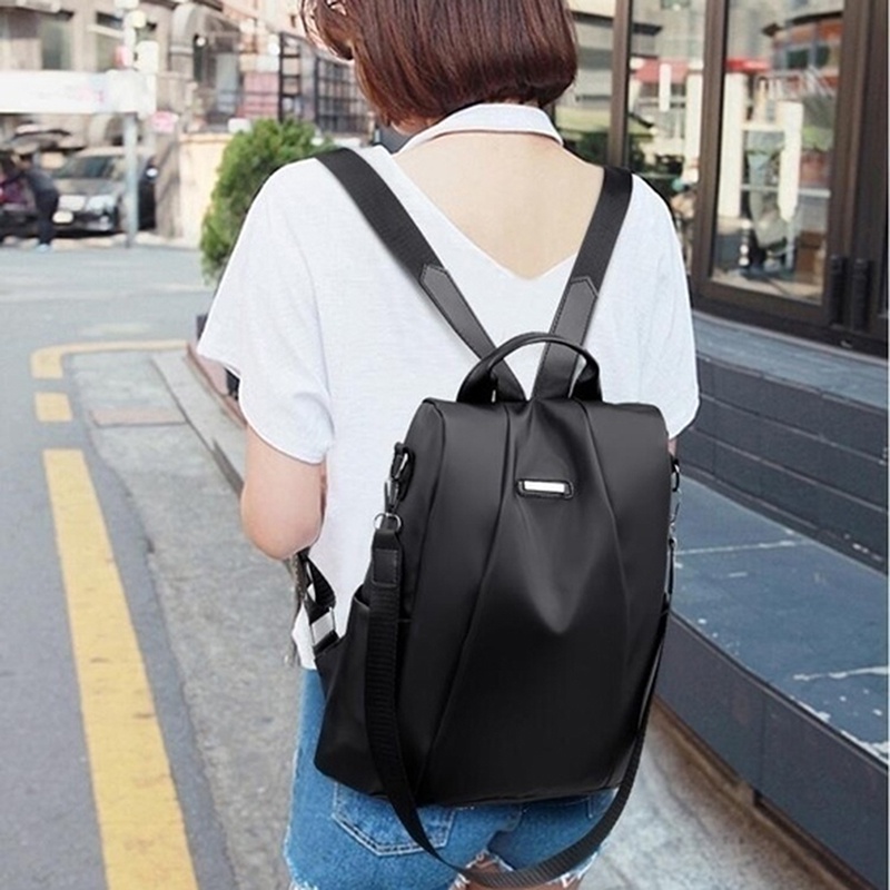 Ba Lô Du Lịch Chống Trộm Chống Thấm Nước Sức Chứa Lớn Đa Năng Thời Trang Cho Nữ