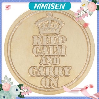 Đầu Con Dấu Sáp Cổ Điển 25mm