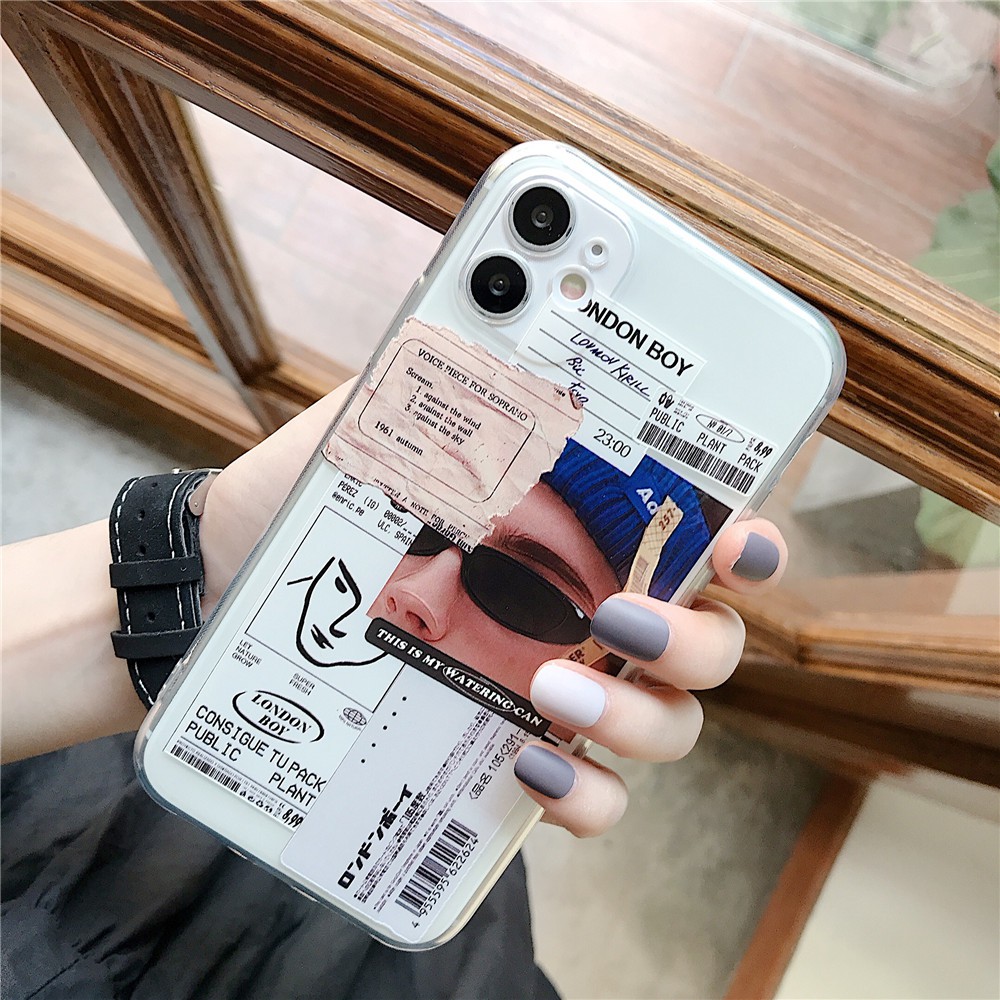 Ốp điện thoại TPU mềm họa tiết nam/nữ cho iPhone 11 Pro Max X Xs Max XR iPhone 7 Plus 8 Plus iPhone 6 Plus 6S Plus | BigBuy360 - bigbuy360.vn