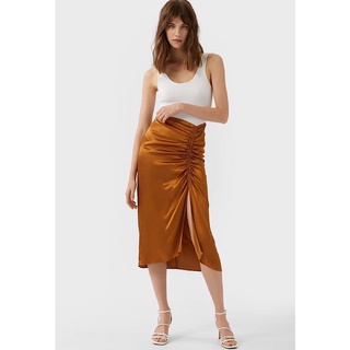 [Stradivarius Auth] Chân Váy Midi Stradivarius size M