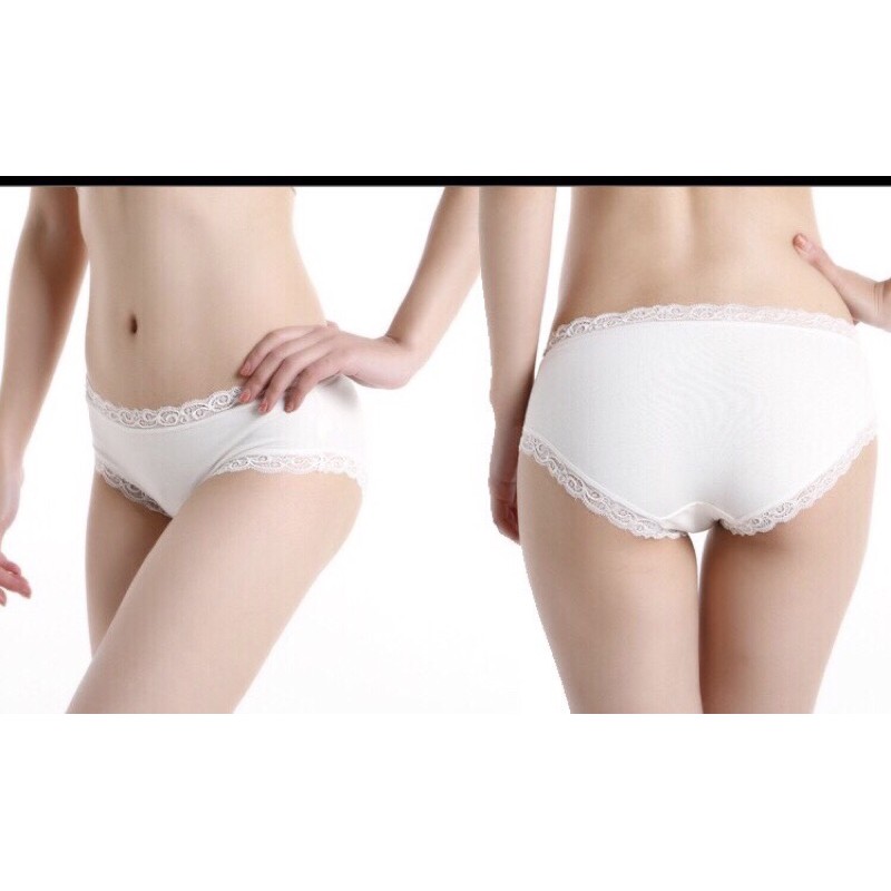 Quần Lót Cotton Viền Ren Thái 5889