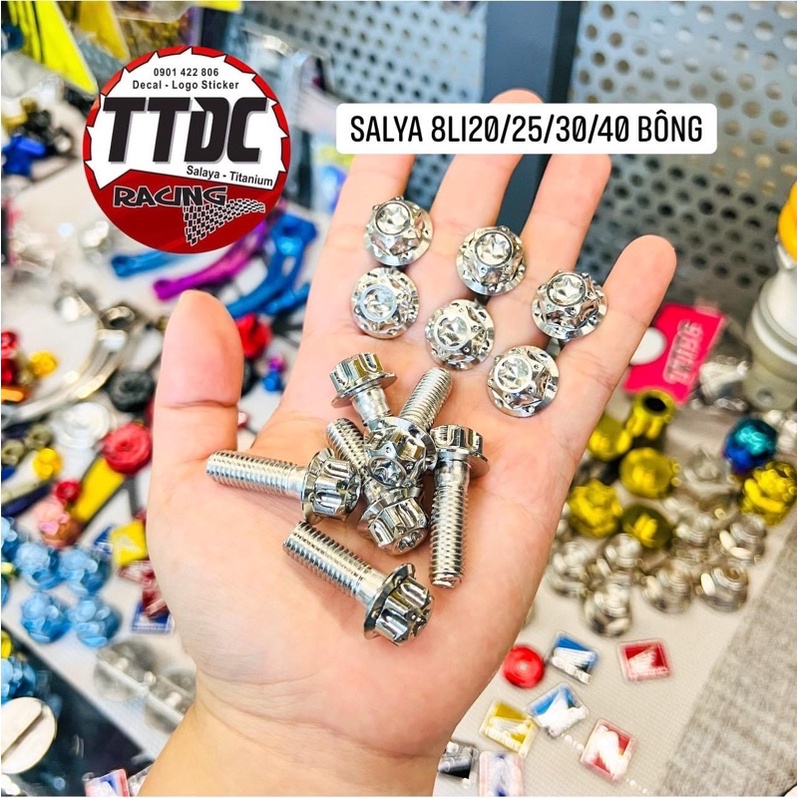 Ốc Salaya 8li Trụ Đầu Bông gắn nhiều vị trí ✌🇹🇭