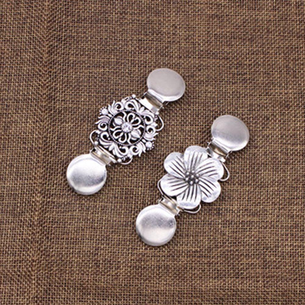 SUMU Kẹp Cài Áo Cardigan Hình Hoa Đính Đá Thời Trang Mùa Đông Mới