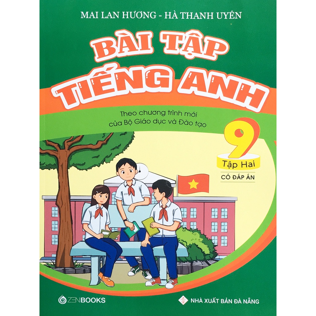 Sách - Bài tập tiếng Anh 9 tập 2 - Có đáp án (Theo chương trình mới của Bộ GD&amp;ĐT)