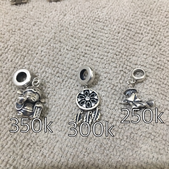 Chốt charm bạc thái soufeel y hình thật 100 có sẵn