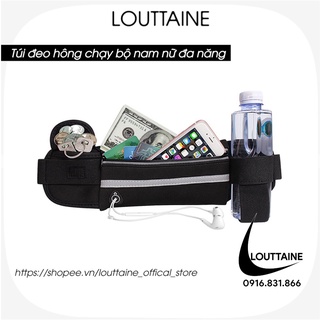 Túi đeo bụng Túi đeo hông chạy bộ nam nữ đựng đồ điện thoại bình nước cho nam nữ tập thể thao chống nước