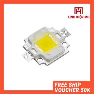 Bóng Đèn Led Luxeon 10W Sáng Trắng - Chip Led Trắng 6000K 9-12VDC Siêu Sáng