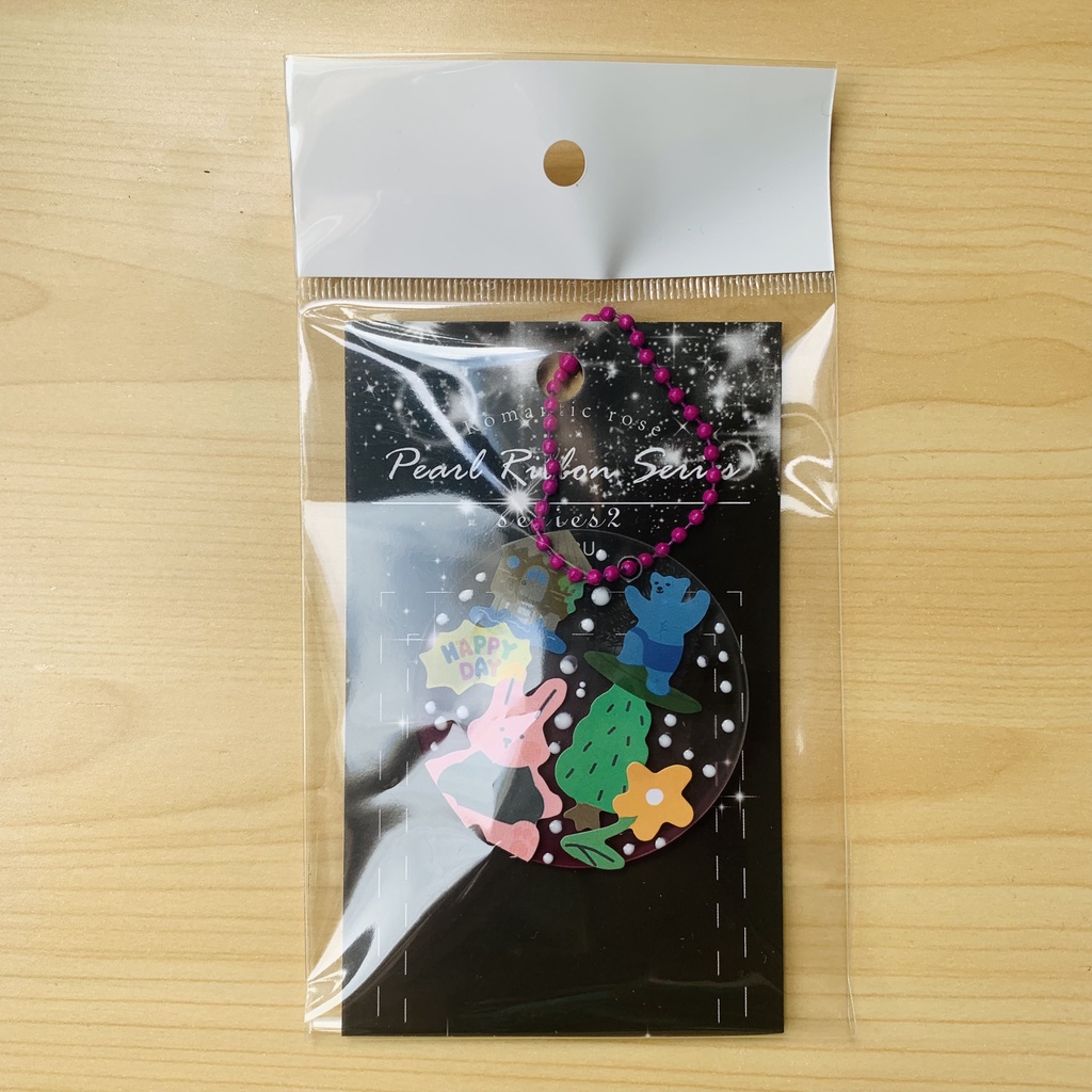 Móc khóa Sticker dễ thương DIY của Maiscornermade