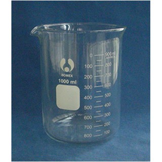 cốc thủy tinh chịu nhiệt 1000ml TQ
