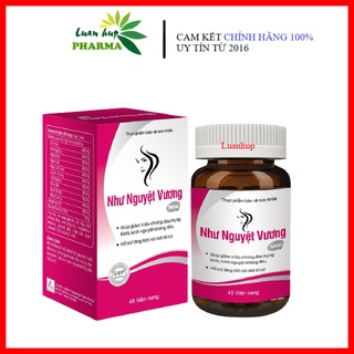 NHƯ NGUYỆT VƯƠNG NEW - Giúp điều hòa kinh nghiệt, cân bằng nội tiết, rối loạn kinh nghiệt... dùng cho đối tượng tiền mãn