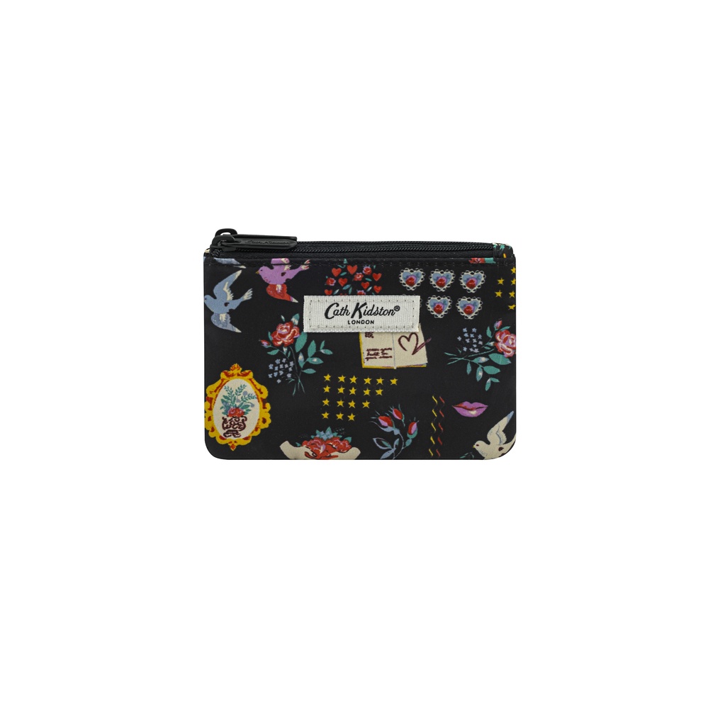 Cath Kidston - Ví cầm tay Double Pocket Purse Dreamer Small - 1021073 - Black