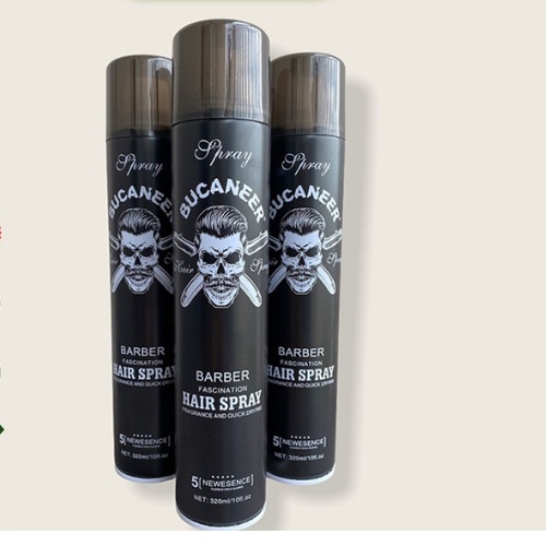 Gôm, Keo Xịt Tóc BUCANNER BARBER 320ml tạo kiểu giữ nếp cho tóc. HÀNG CHÍNH HÃNG. AI Store