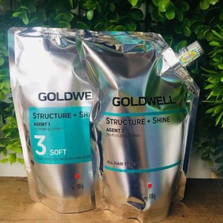 THUỐC DẬP DUỖI THẲNG TÓC GOLDWELL 500ml x 2