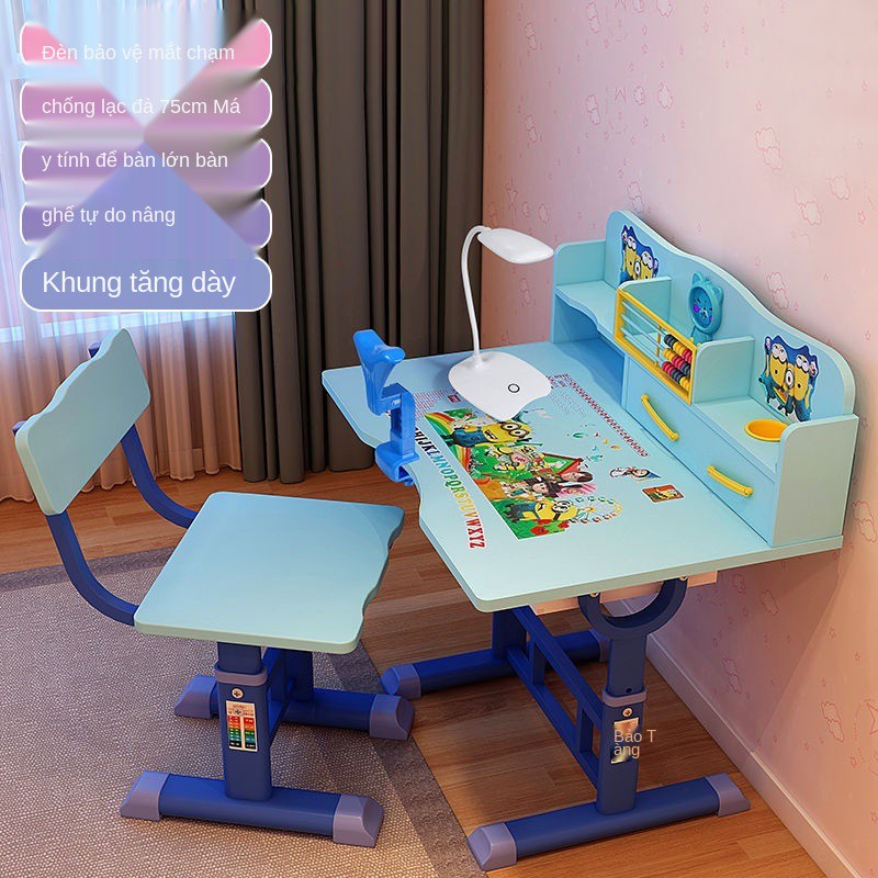 Bàn học, học trẻ em, viết, Bộ ghế sinh tiểu làm việc nhà cho bé gái, Cậu ở đơn giản | BigBuy360 - bigbuy360.vn