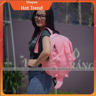 CÓ VIDEO - Balo Nhung tắc kè - Khủng long size lớn đựng mũ bảo hiểm fullface bằng vải nhung