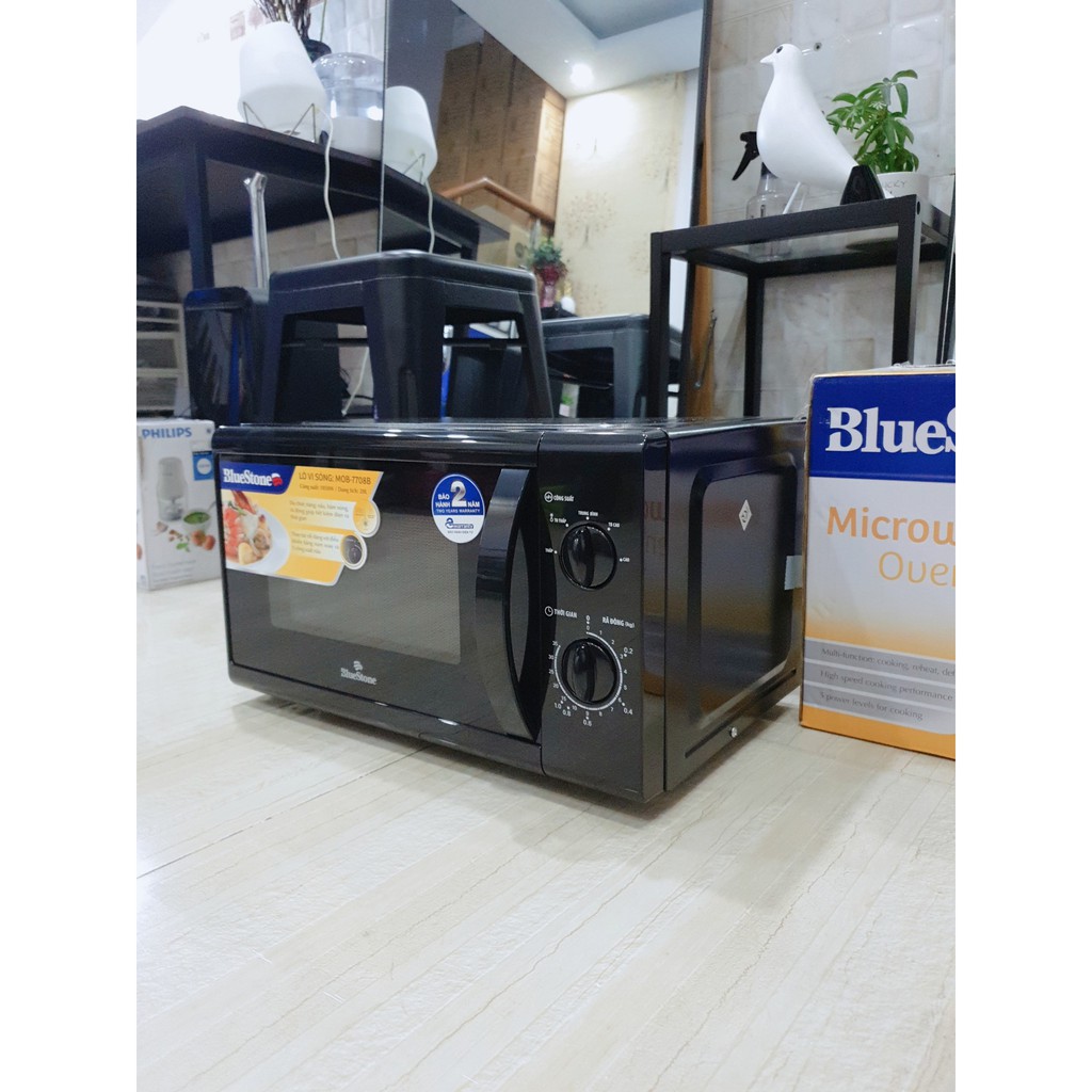 Lò vi sóng Bluestone  MOB-7708 Black 20 lít