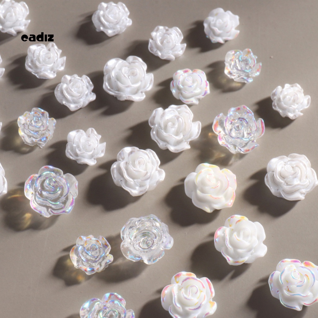 1 Hộp Phụ Kiện Hoa Trà 3D Trang Trí Móng Tay