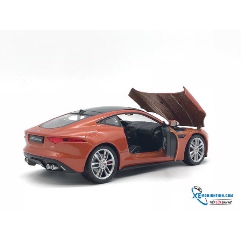 Xe Mô Hình Jaguar  F-TYPE Welly 1:24 (Cam)