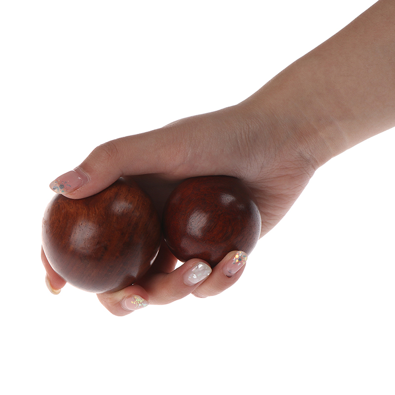 Quả bóng cầm tay giảm căng thẳng bằng gỗ