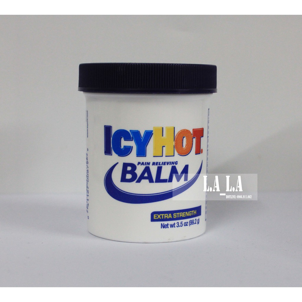 Dầu nóng ICY HOT BALM PAIN RELIEVING hủ 99,2g từ Mỹ