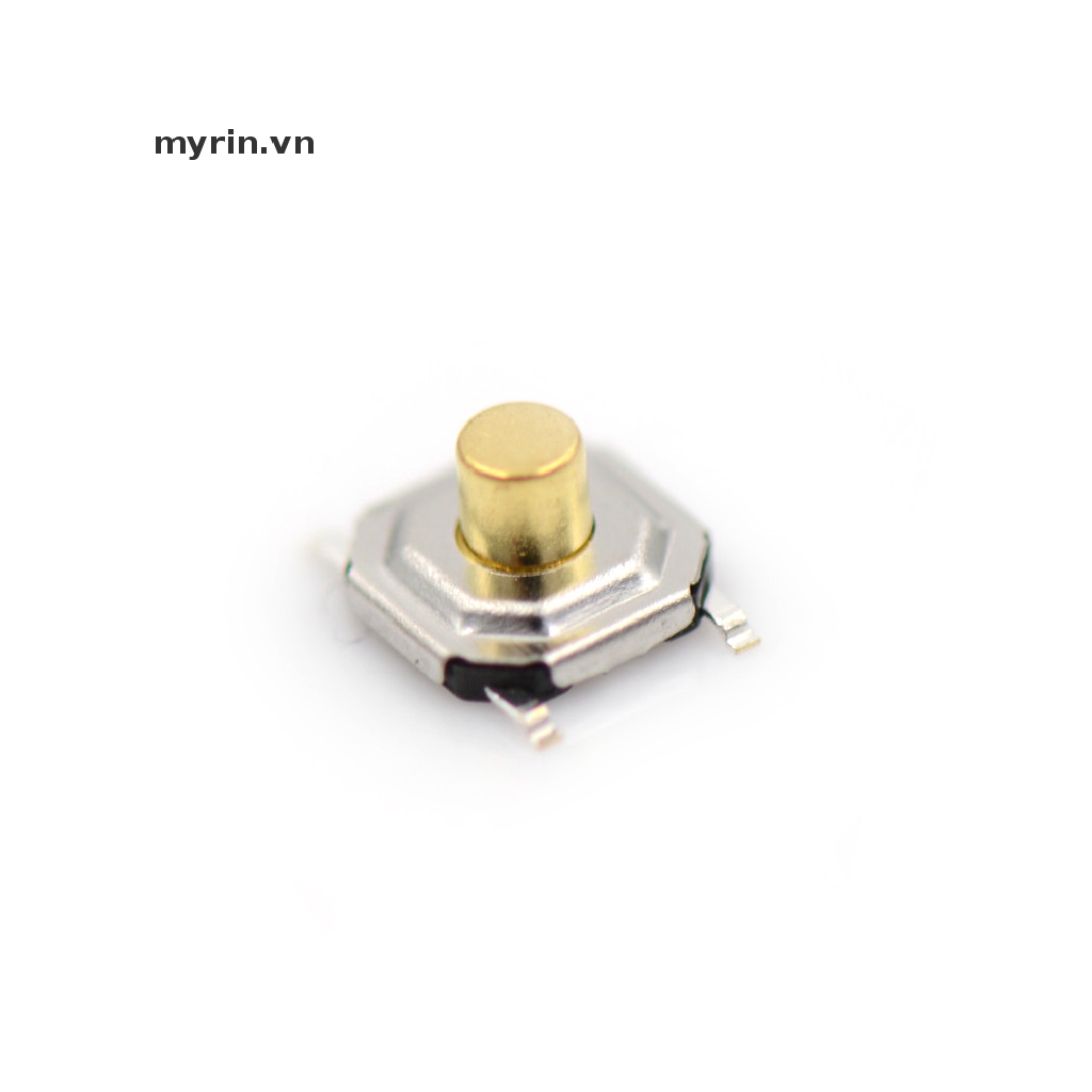 Set 20 Công Tắc Nút Nhấn Không Thấm Nước 4x4x3mm Micro Bằng Đồng